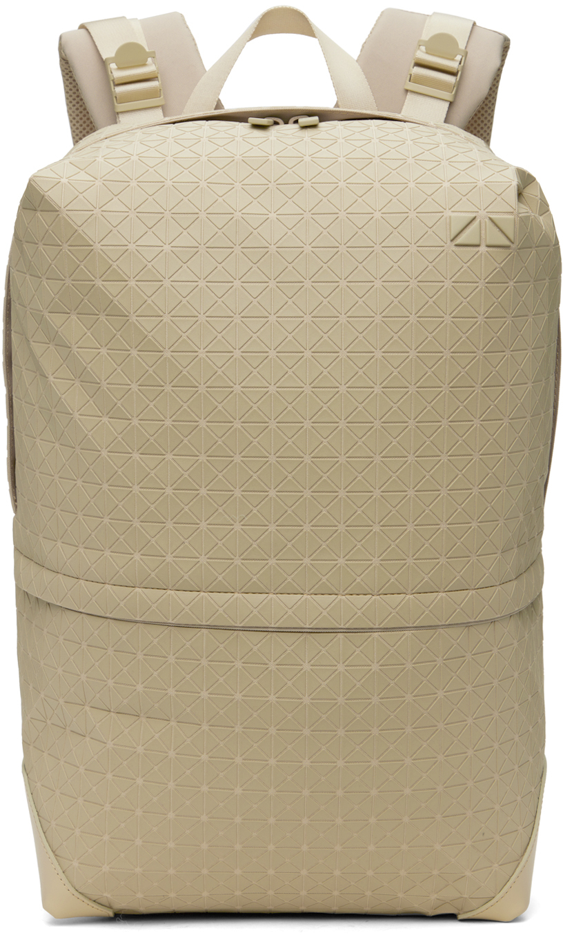 Beige Liner One-Tone Backpack