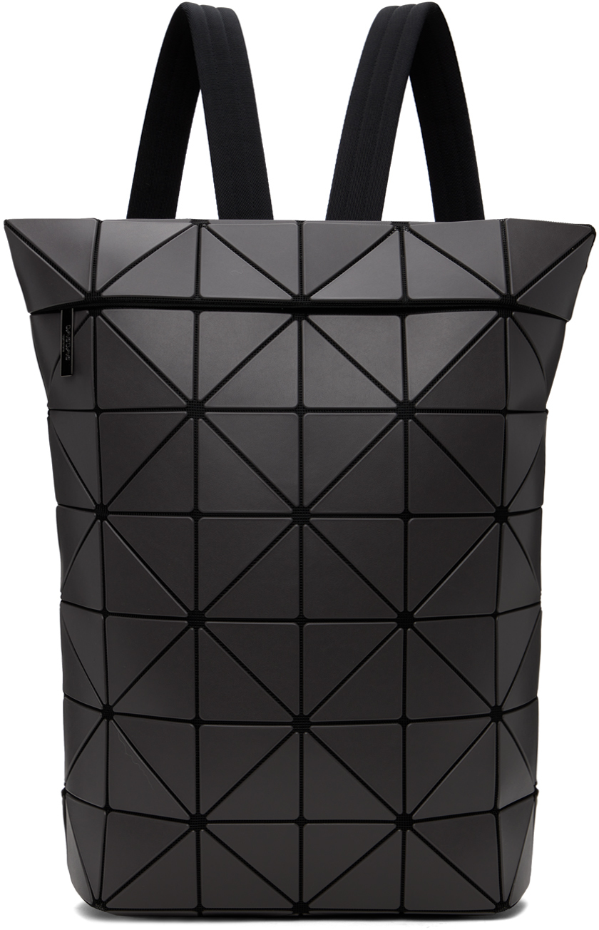 BAO BAO ISSEY MIYAKE: Gray Blocky Backpack | SSENSE