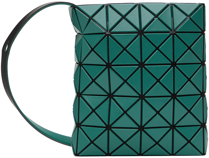 Bao Bao Issey Miyake Green Prism Matte Bag In 62-green