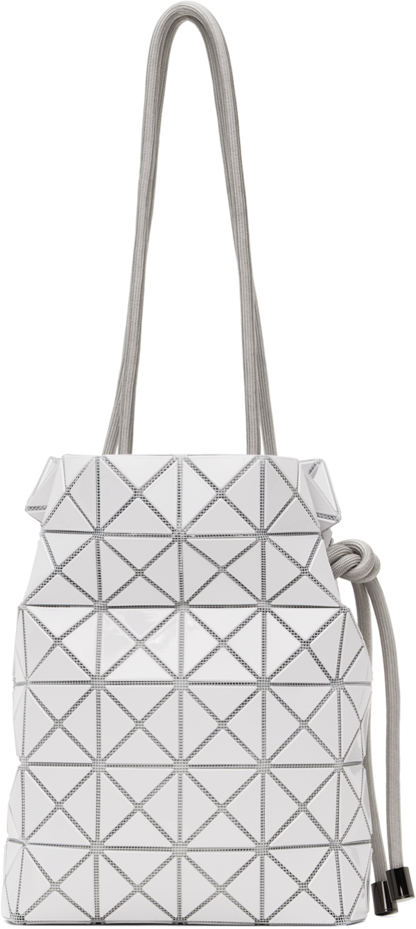 BAO BAO ISSEY MIYAKE: Gray Wring One-Tone Bag | SSENSE Canada