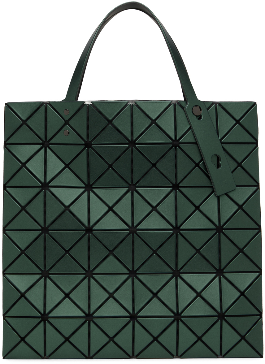 Bao Bao Issey Miyake Green Lucent Tote In 64-d.green