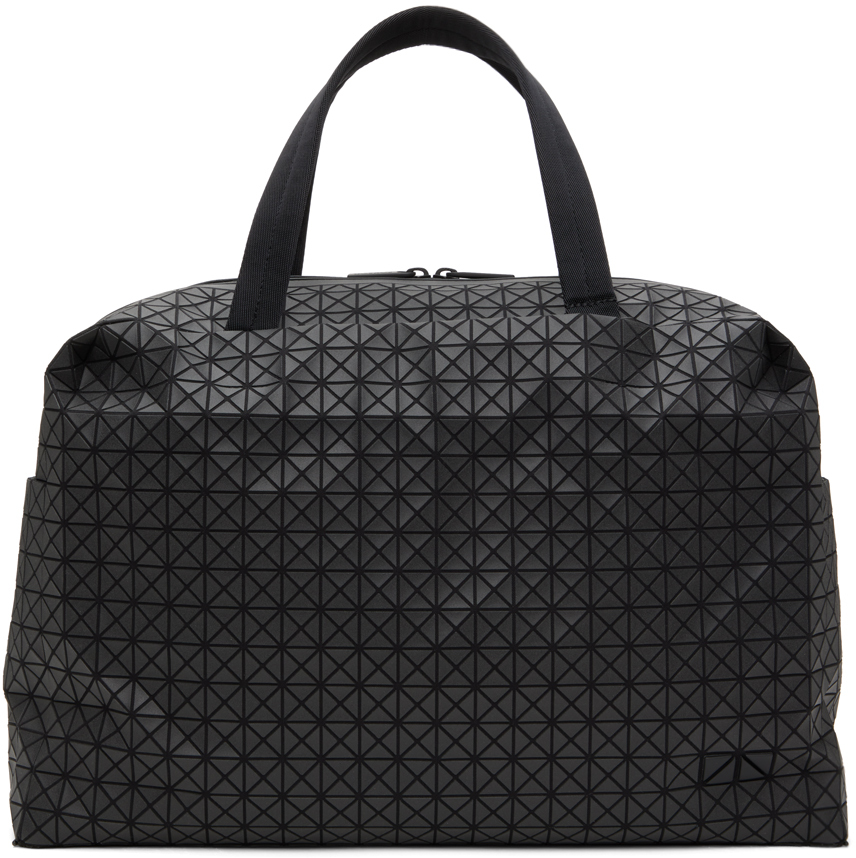 Shop Bao Bao Issey Miyake Black Cargo Tote In 16-matte Black