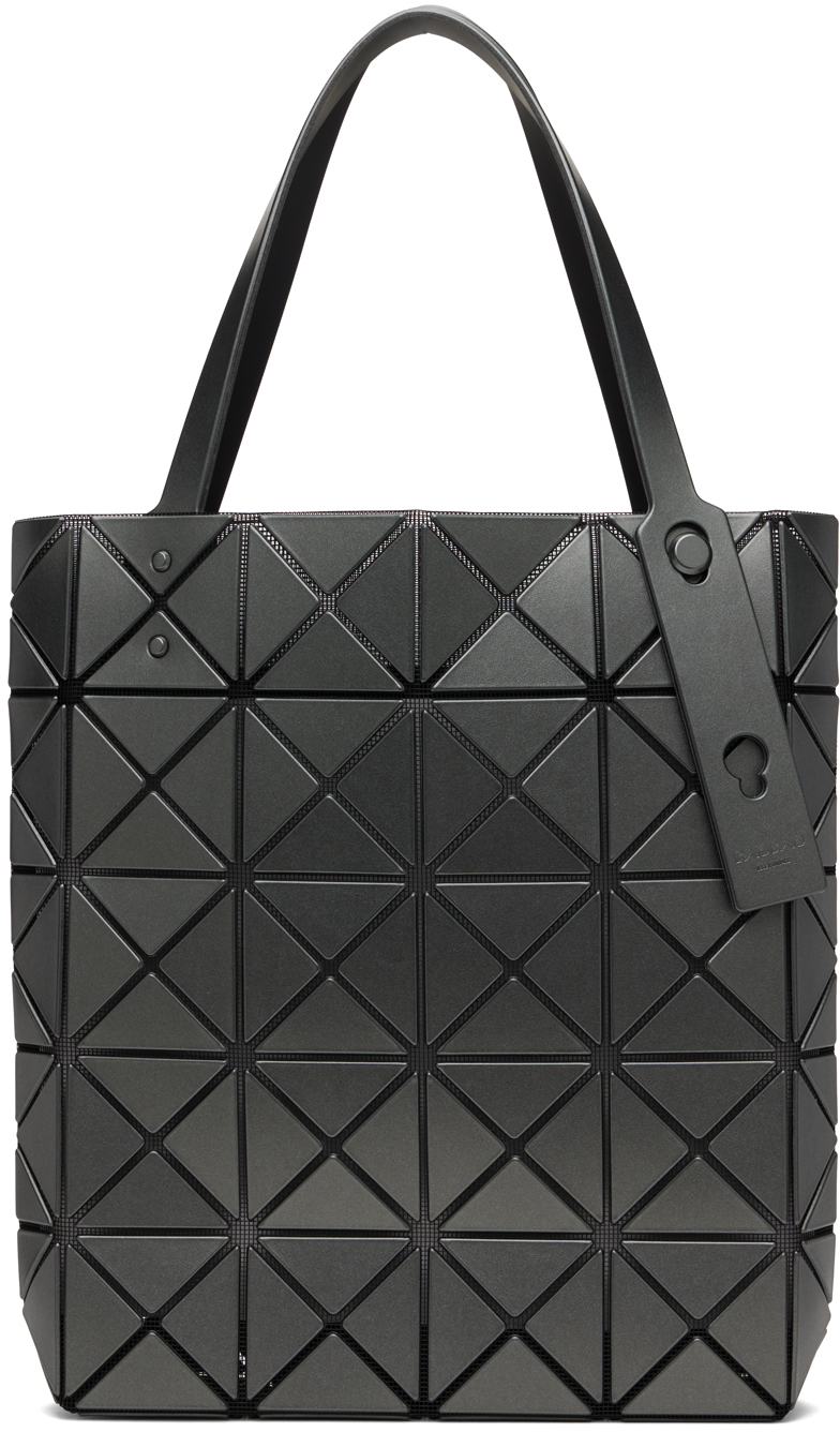 Gray Lucent Boxy Tote