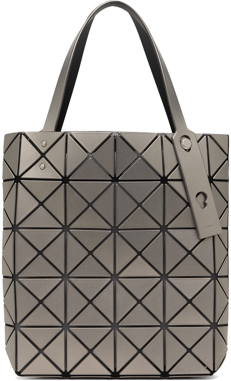 Bao Bao Issey Miyake Silver Lucent Boxy Tote In 91-silver