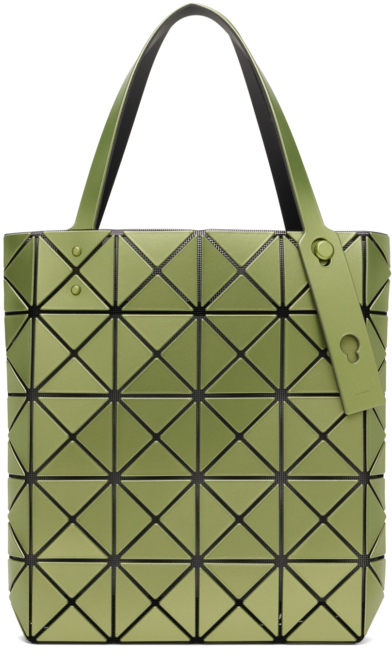 Bao Bao Issey Miyake Green Lucent Boxy Tote In 61-lt.green