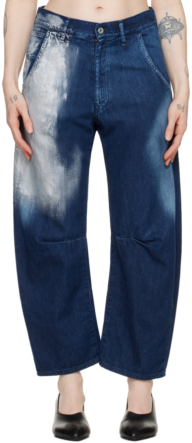 Indigo Gusseted Jeans