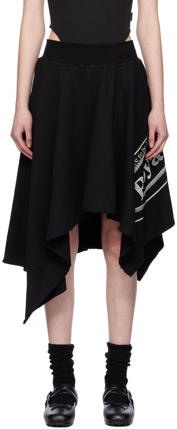 SSENSE Exclusive Black Midi Skirt