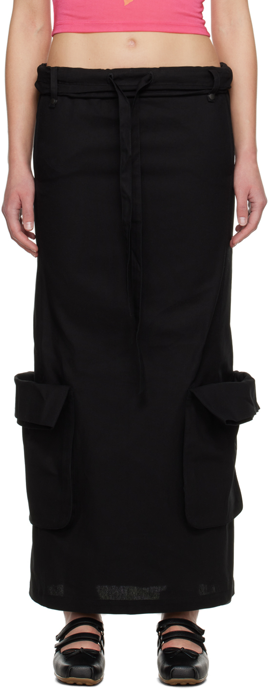 SSENSE Exclusive Black Maxi Skirt