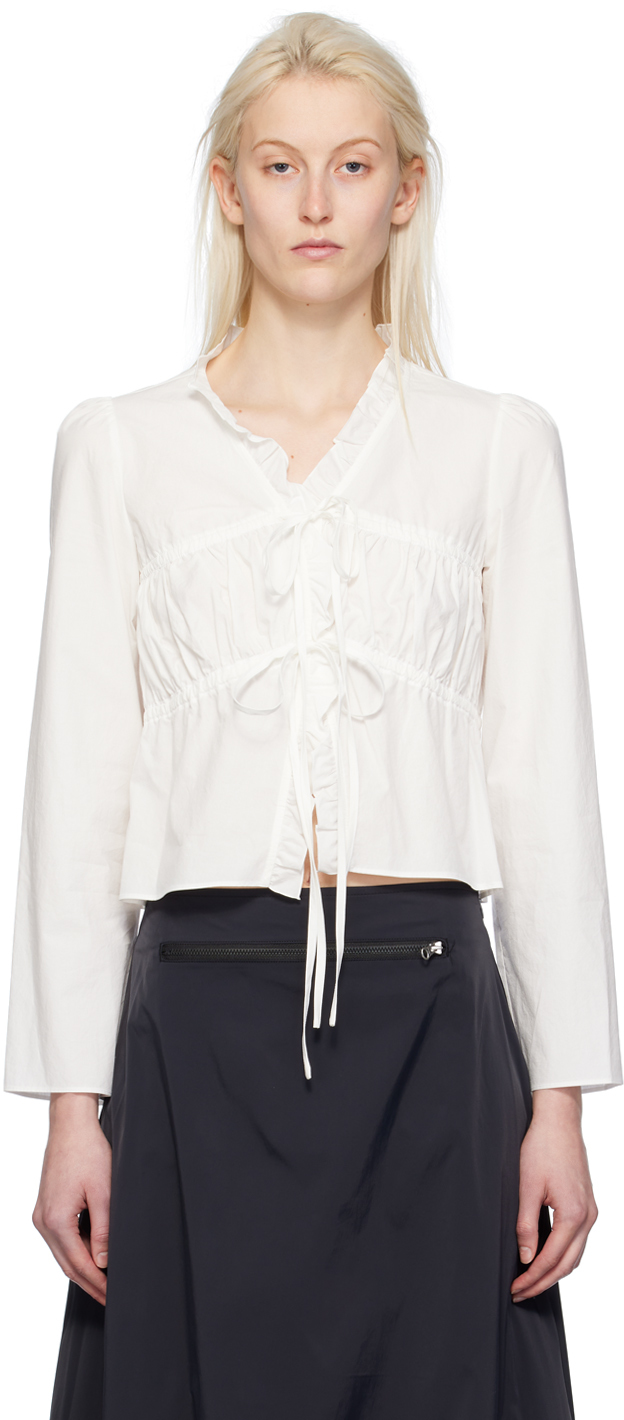 SSENSE Exclusive White Blouse