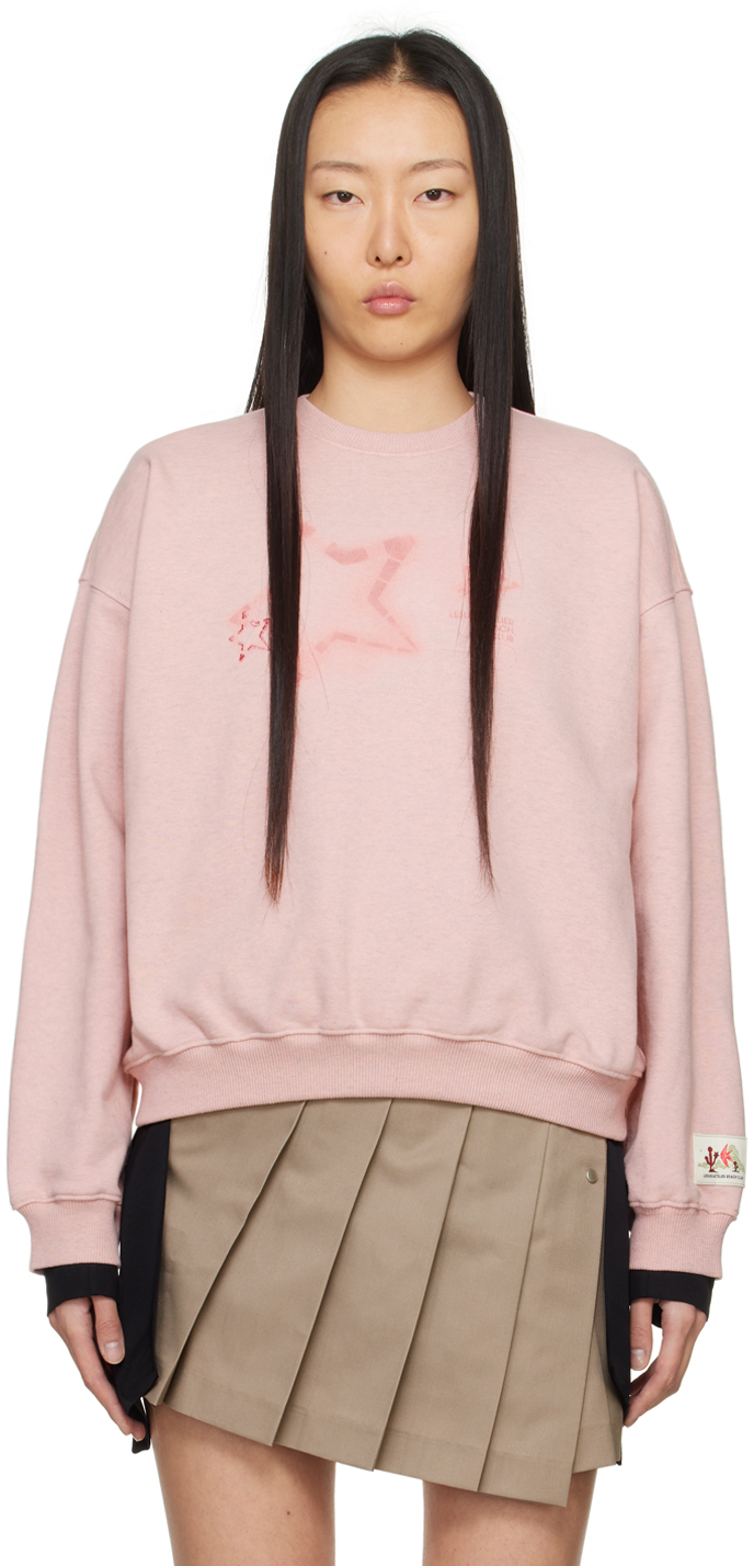 Lesugiatelier Pink Sugi Star Sweatshirt