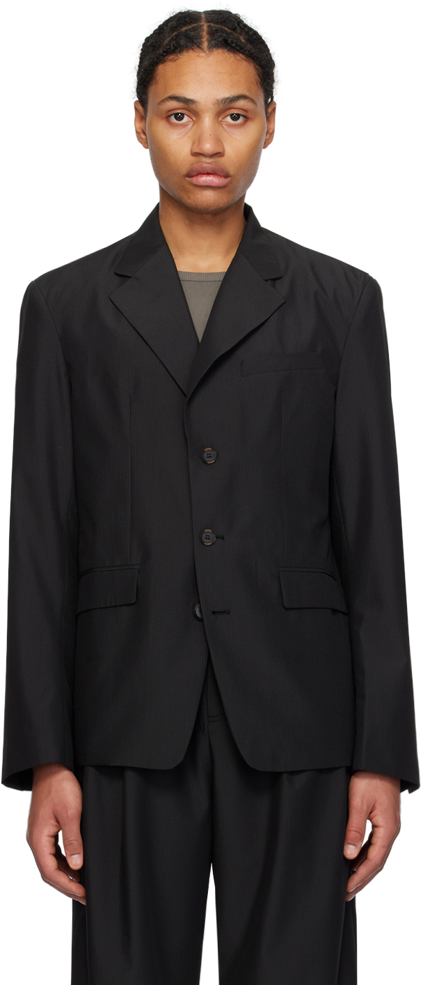 lesugiatelierのブラック カットアウト テーラードジャケットがセール中 