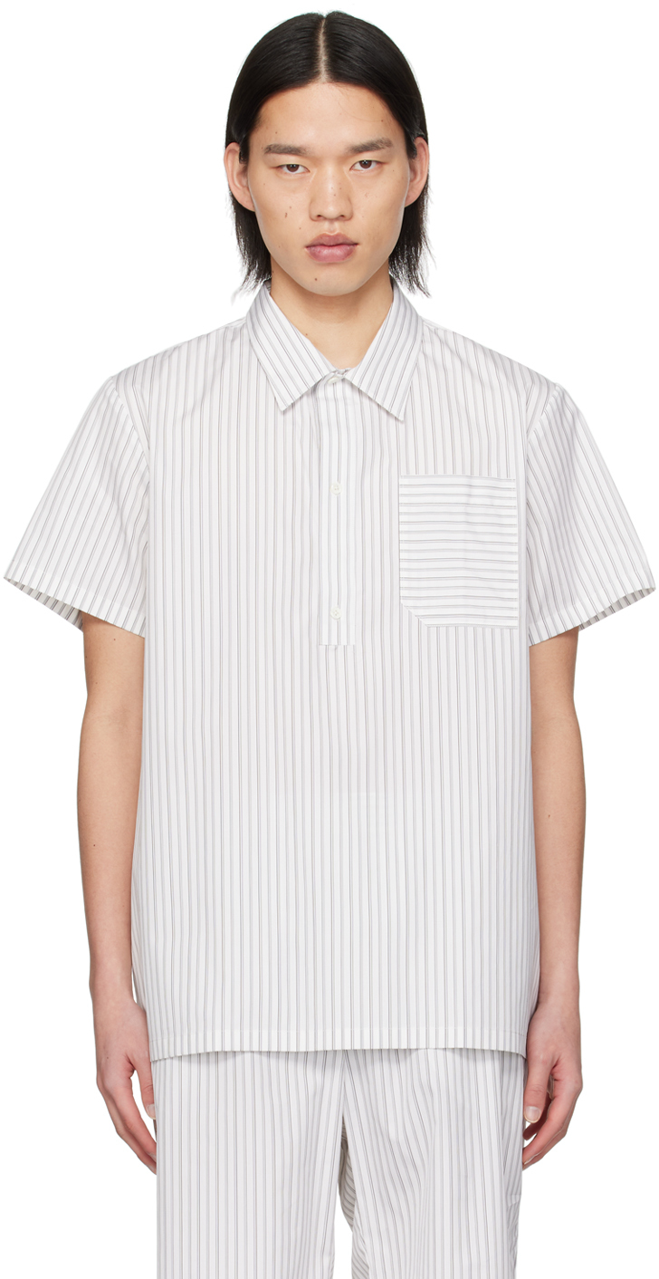 【関税込み】Mark Kenly Domino Tan ベージュ Kai Tシャツ Mark Kenly Domino Tan designer ready-to-wear | Olivela