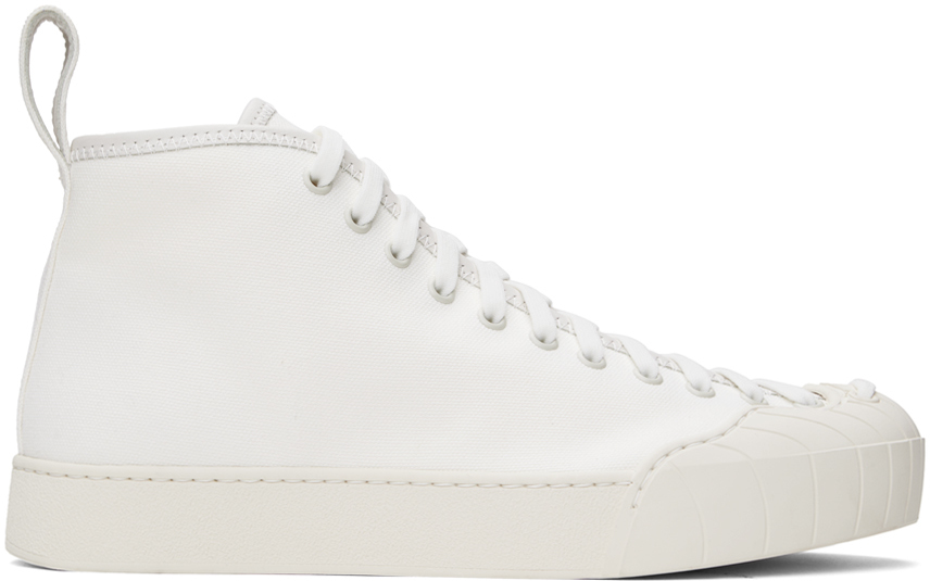 Sunnei White Isi Sneakers In 0117 White