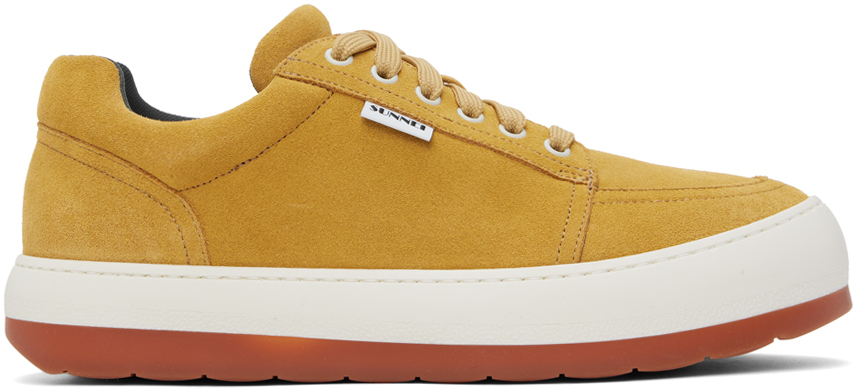 Sunnei Yellow Dreamy Sneakers In H579 Honey
