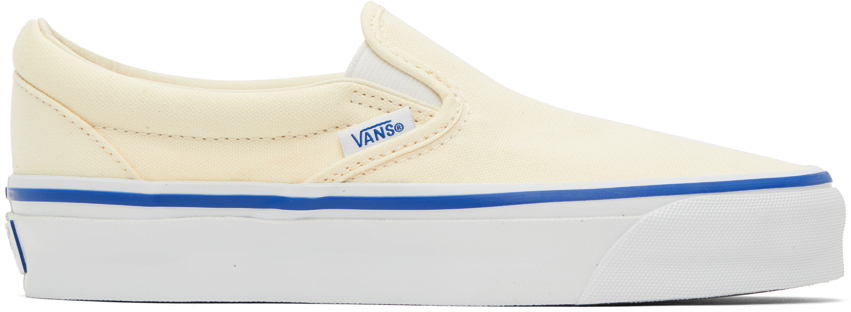 Shop Vans Off-white Slip-on Reissue 98 Lx Sneakers In Lx Off White