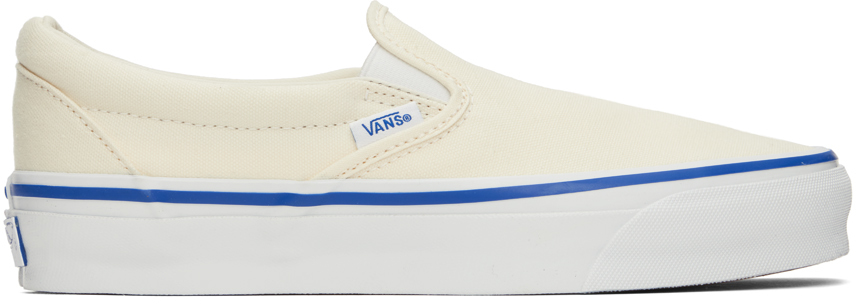 Shop Vans Off-white Slip-on Reissue 98 Lx Sneakers In Lx Off White