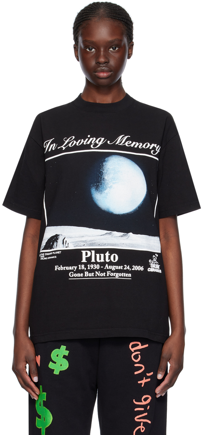 Shop Online Ceramics Black Pluto T-shirt