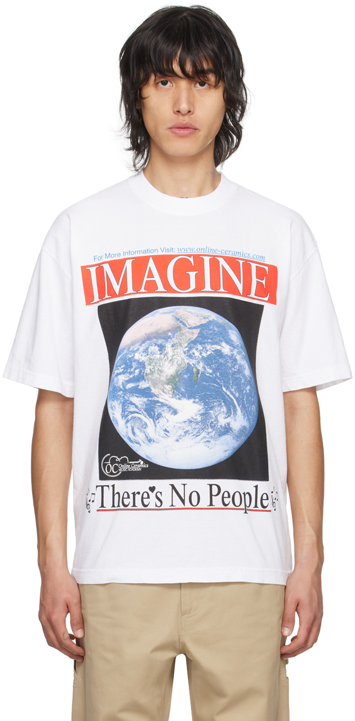 White 'Imagine' T-Shirt