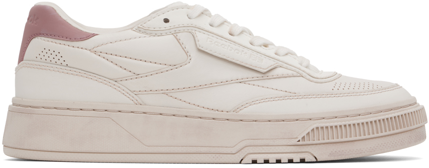 Reebok Off-white Club C Ltd Sneakers In Off White