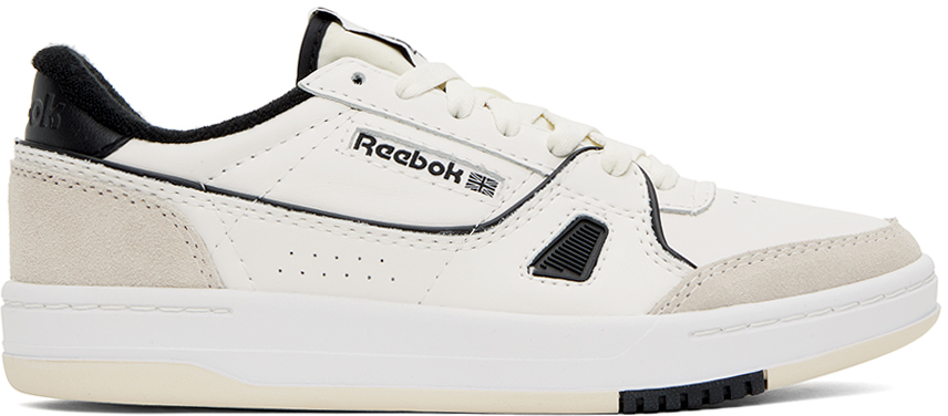 Reebok Off-white Lt Court Sneakers In Chalk/moonst/cblack