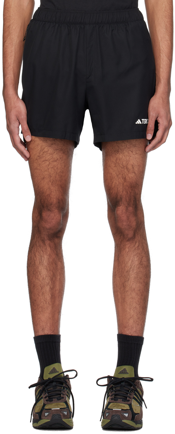 Black Multi Trail Shorts