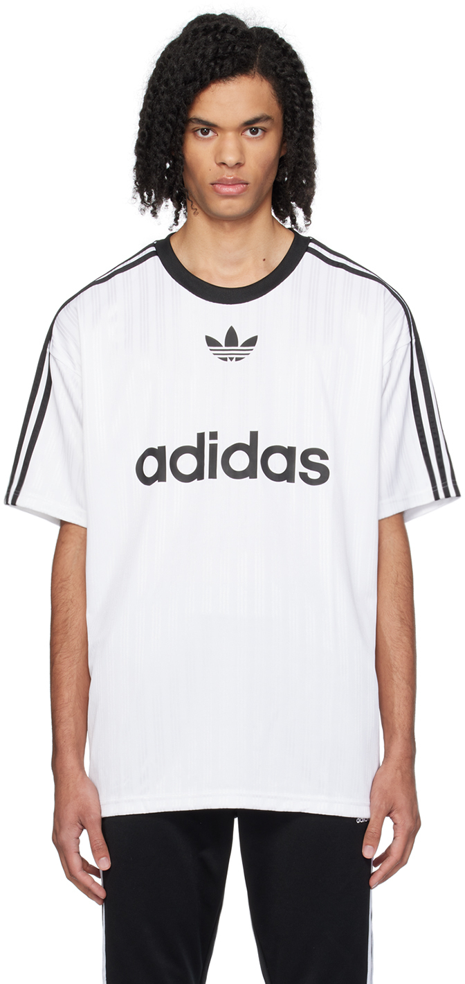 White & Black Stripe T-Shirt