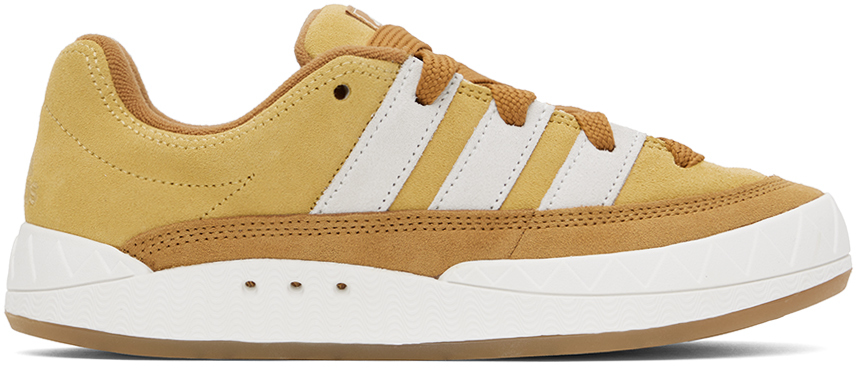 Yellow Adimatic Sneakers by adidas Originals on Sale