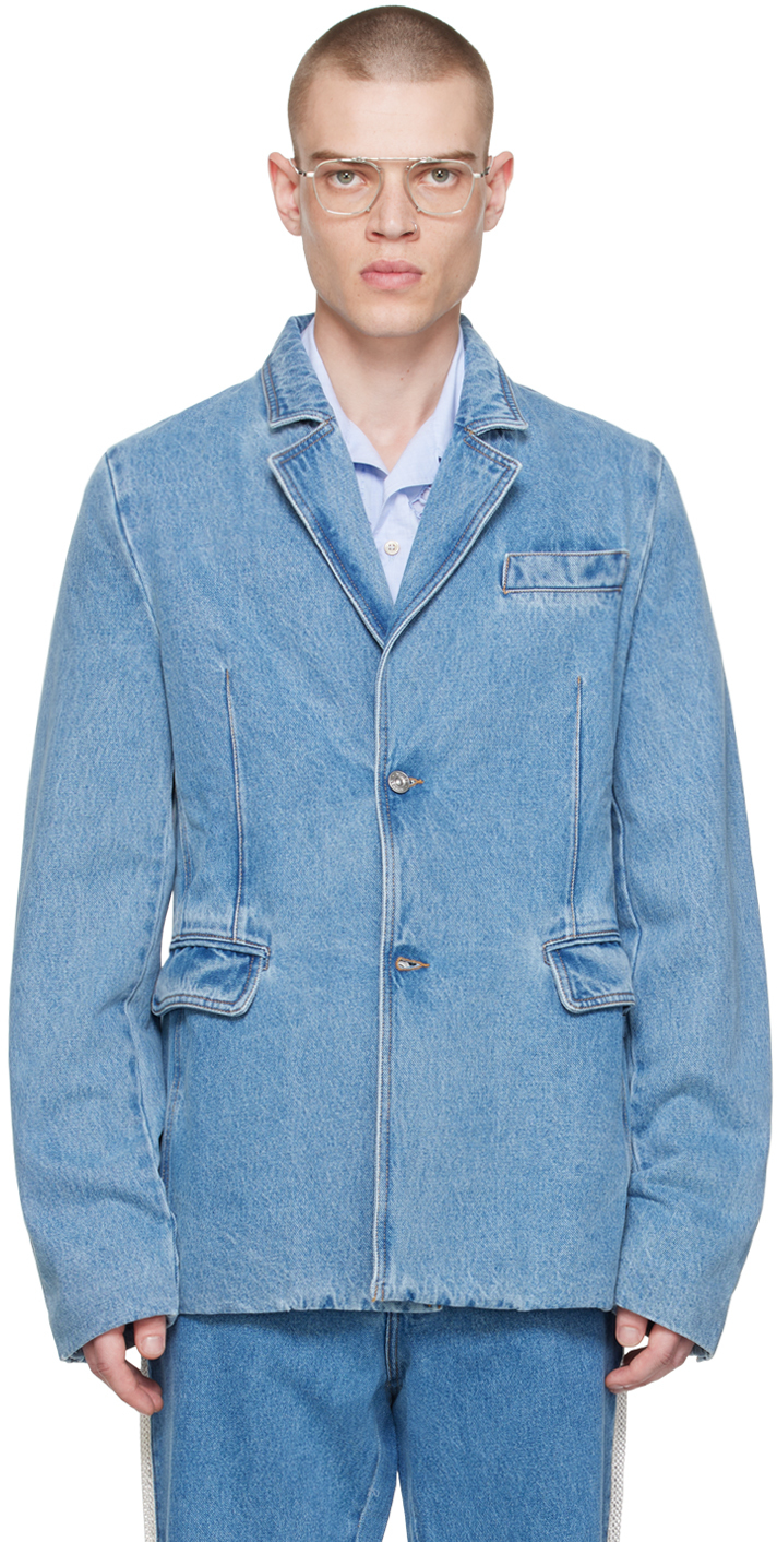 Blue Eternity Denim Blazer