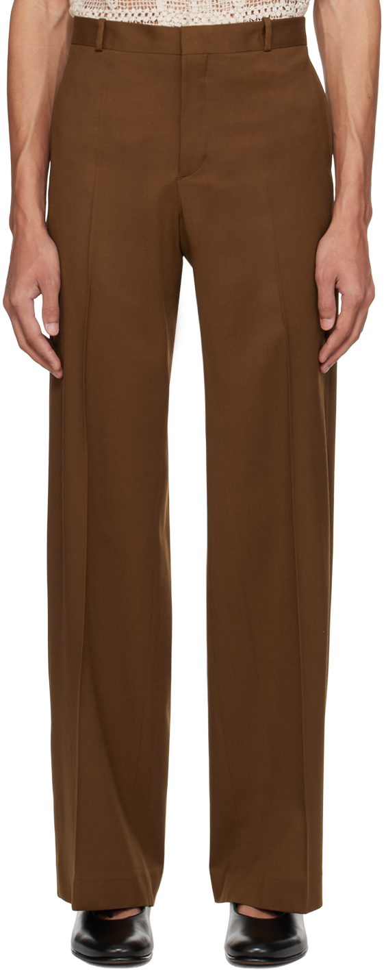 Shop Cmmn Swdn Brown Otto Trousers