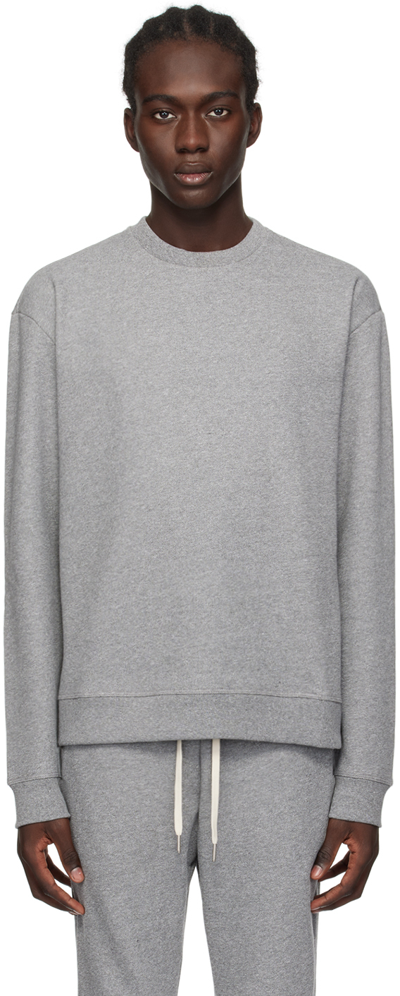 Gray Oversized Sweatshirt