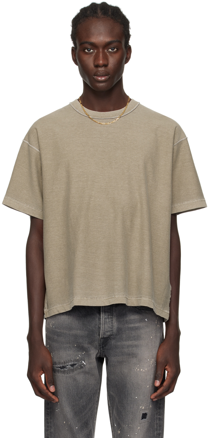 Taupe Reversed T-Shirt