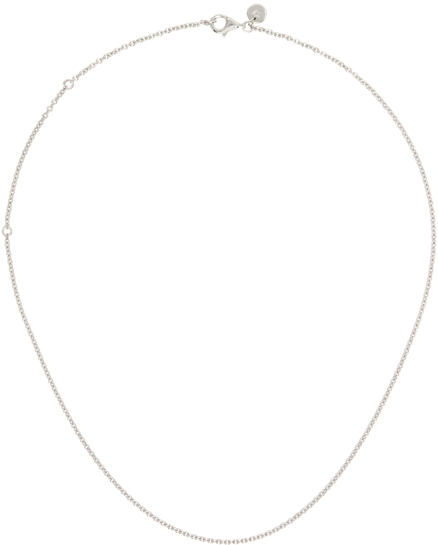 Silver Rolo Chain Necklace