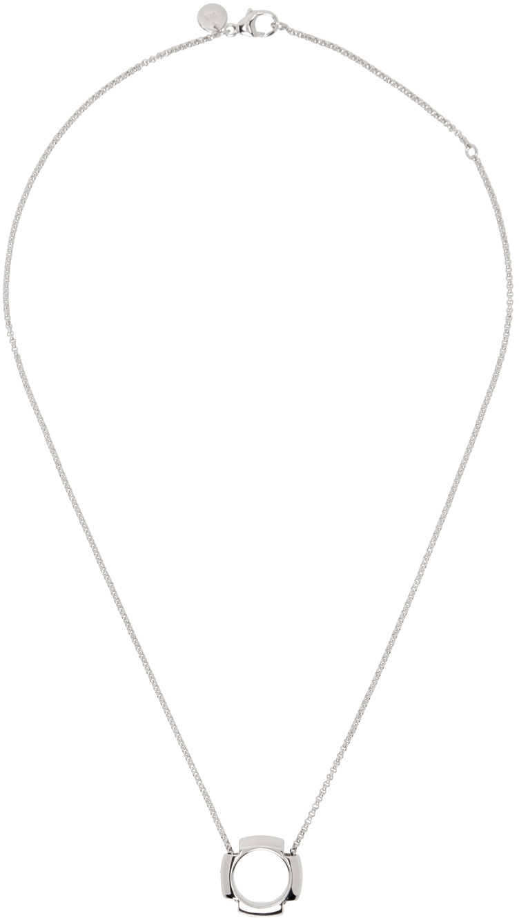 Tom Wood: Silver Kimberlitt Pendant Necklace | SSENSE Canada