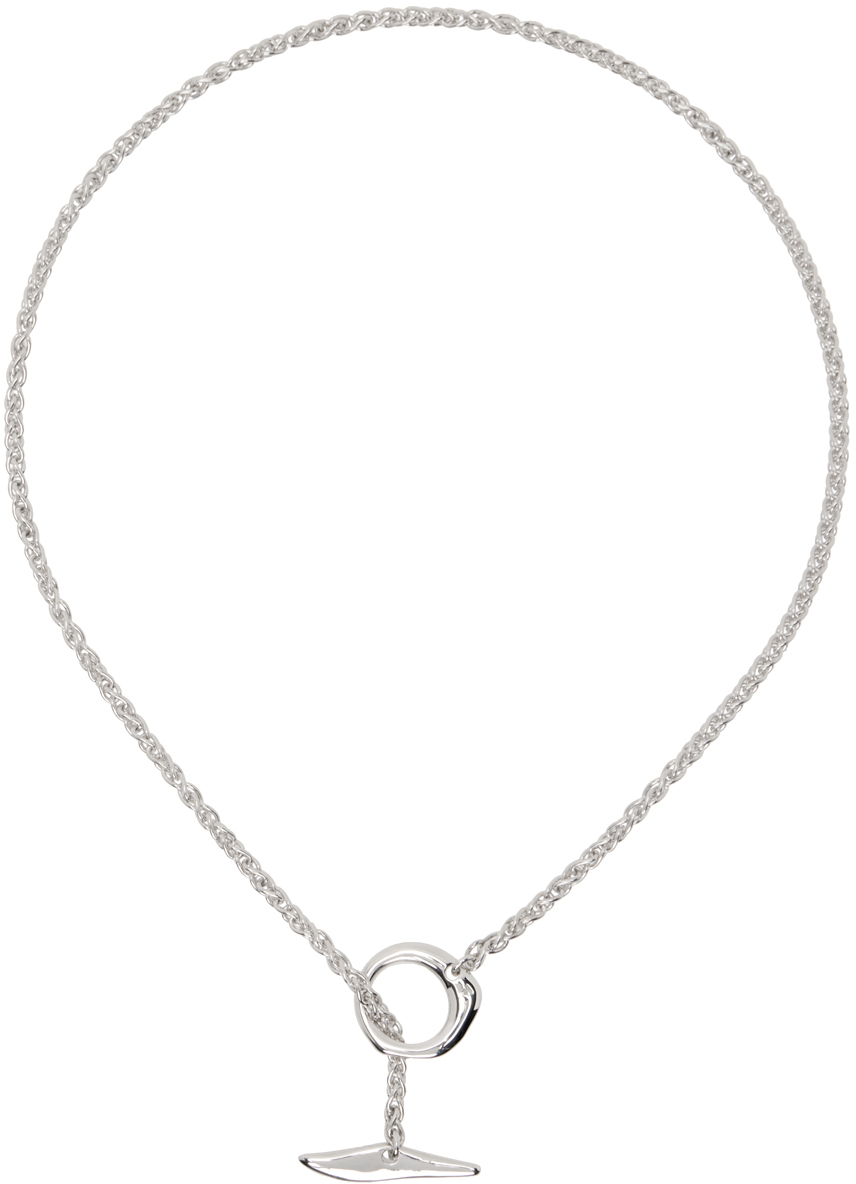 Silver Robin Chain Necklace
