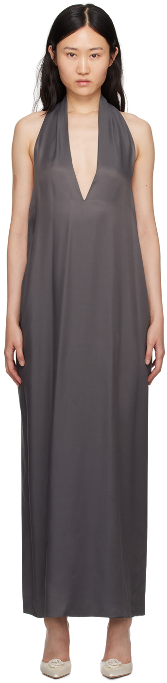 Gray 'The Sybill' Maxi Dress