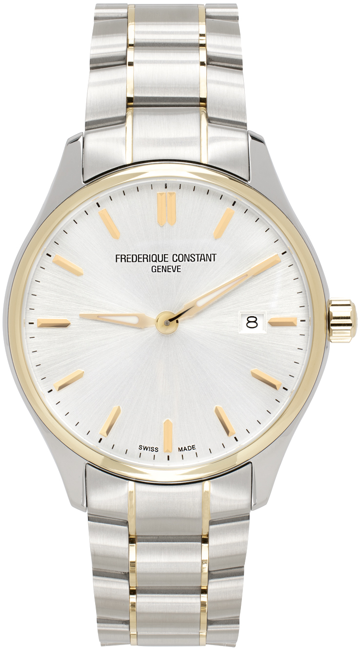 Frédérique Constant Silver Quartz Watch