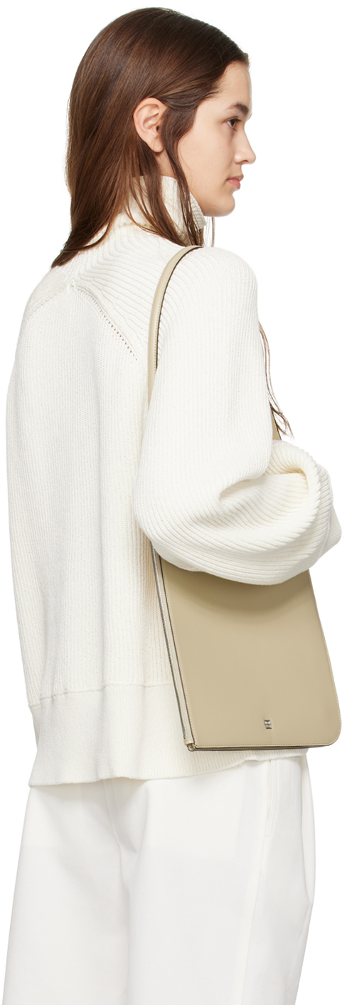 Totême Off-white Raglan Turtleneck In 047 White