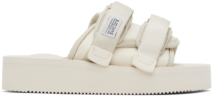 【関税込み】Suicoke オフホワイト＆ブラウン MOTO-PO サンダル Suicoke Off-White & Brown MOTO-PO Sandals - Shoes - Compare