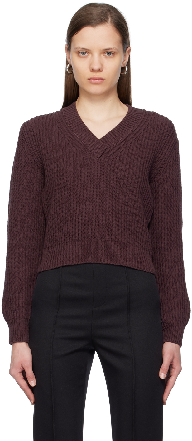 Brown Cropped Sweater