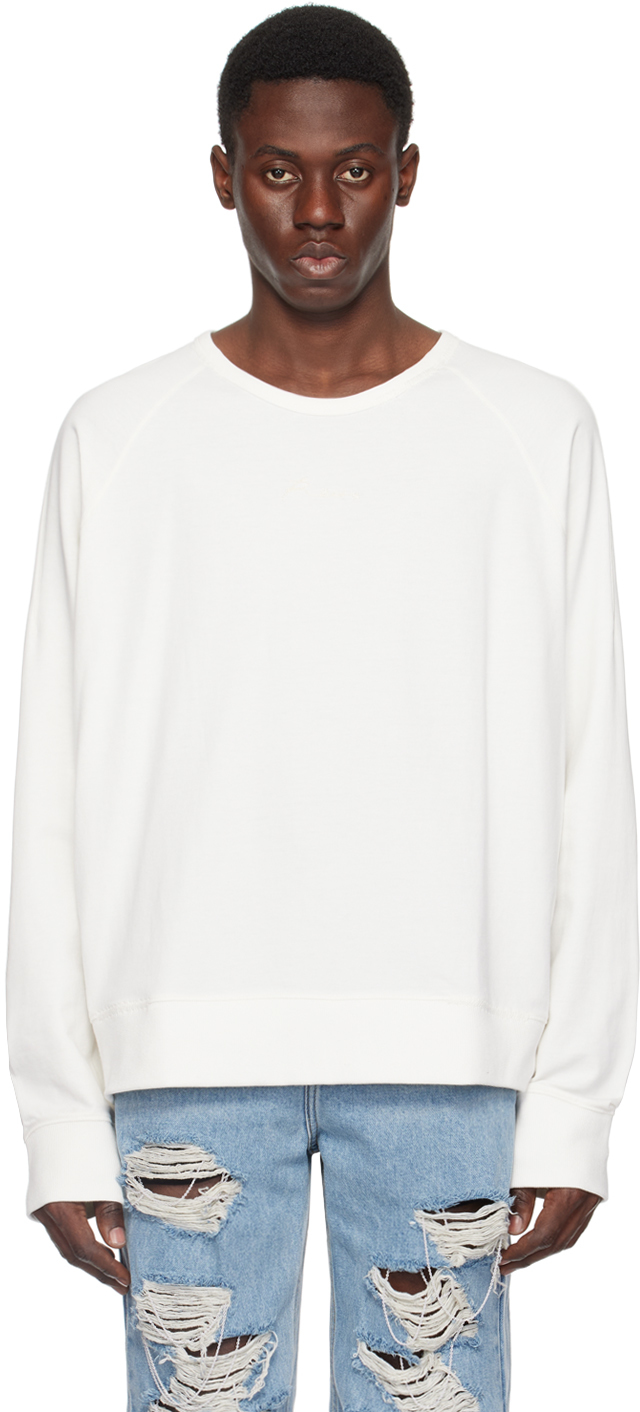 Off-White Embroidered Sweatshirt