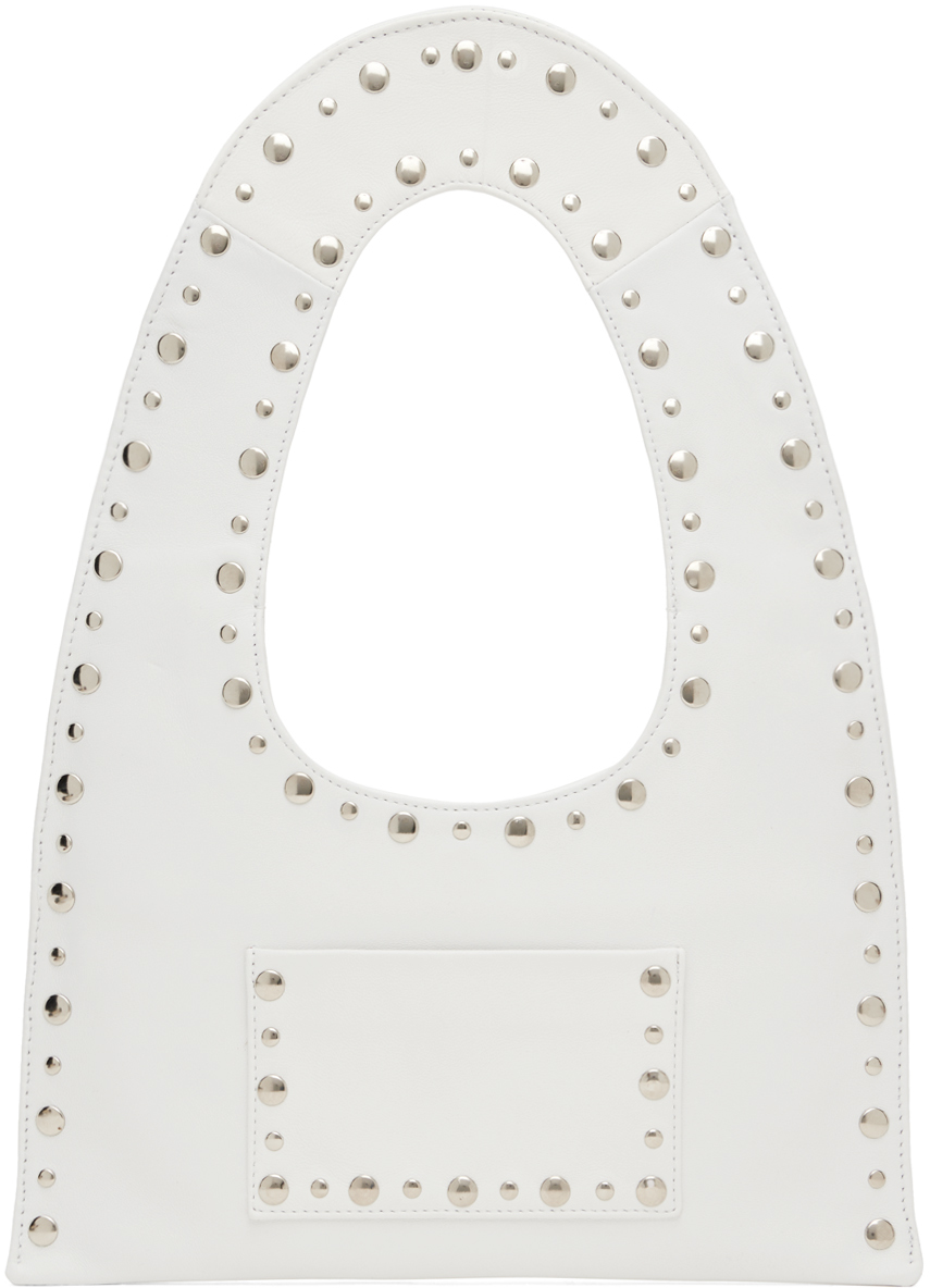 White Mini Franca Bag by Gimaguas on Sale