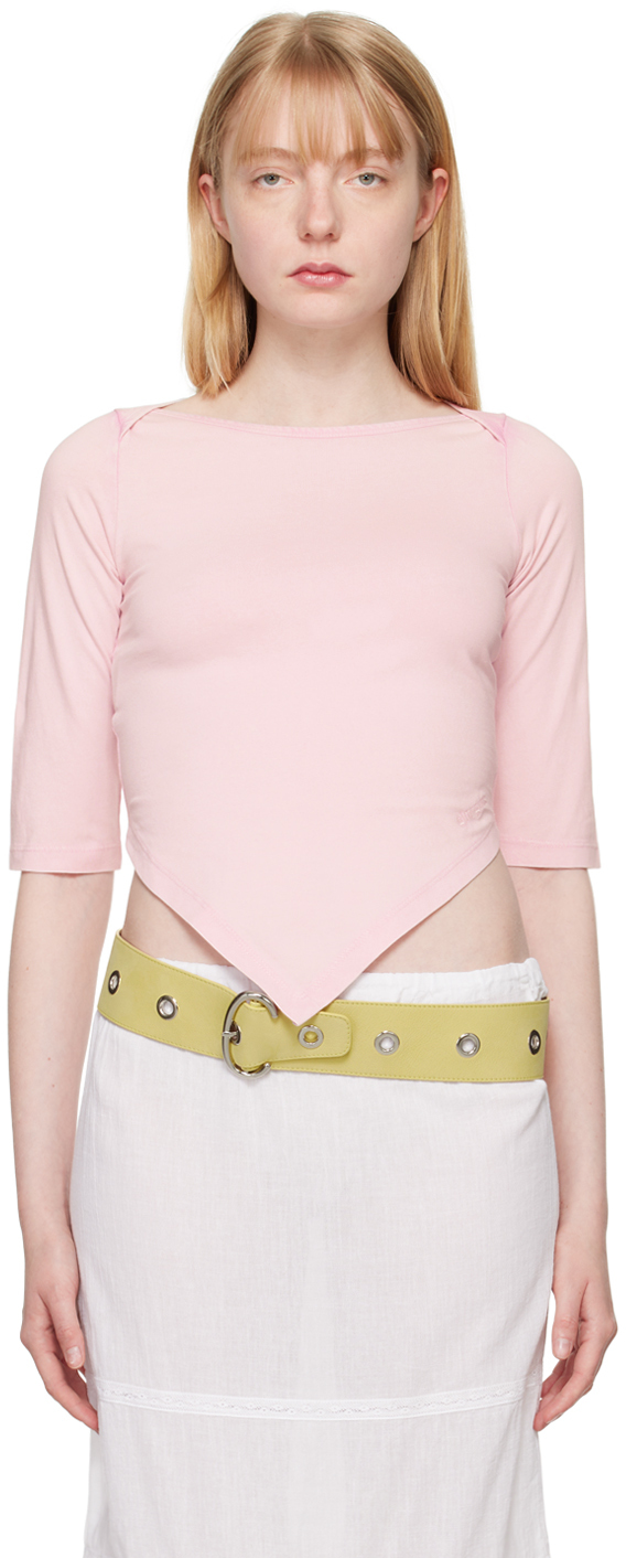 Pink Saona Long Sleeve T-Shirt by Gimaguas on Sale