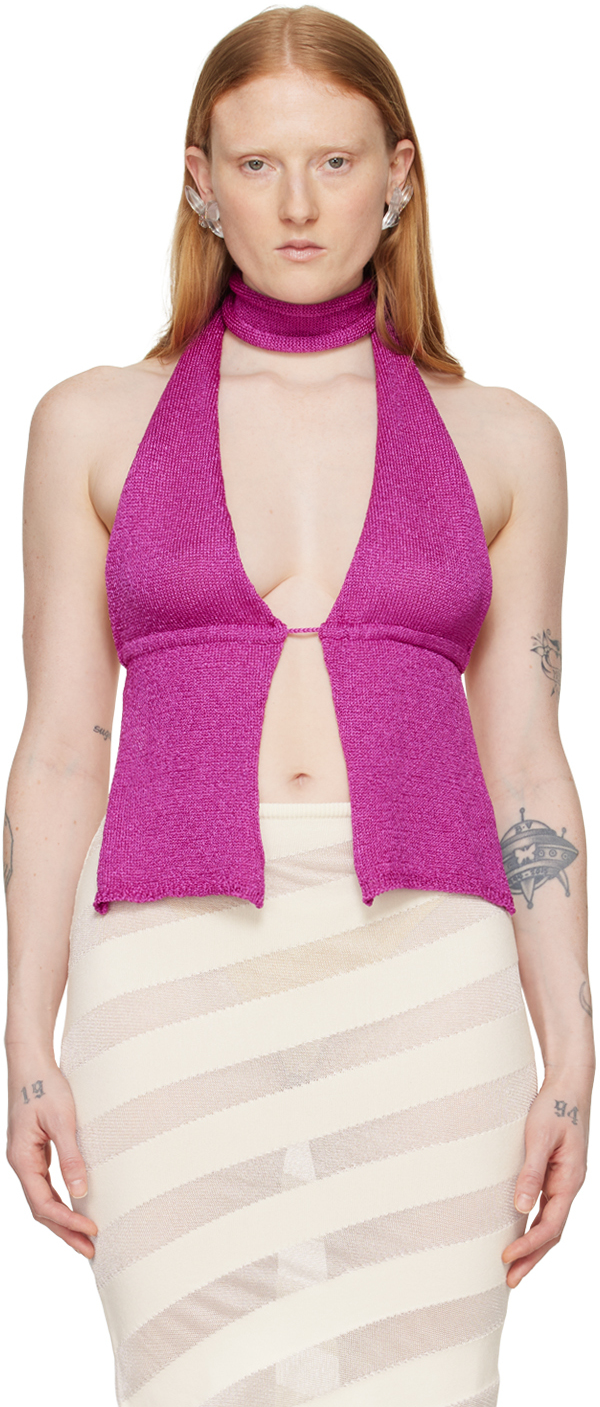 Pink Brillo Tank Top