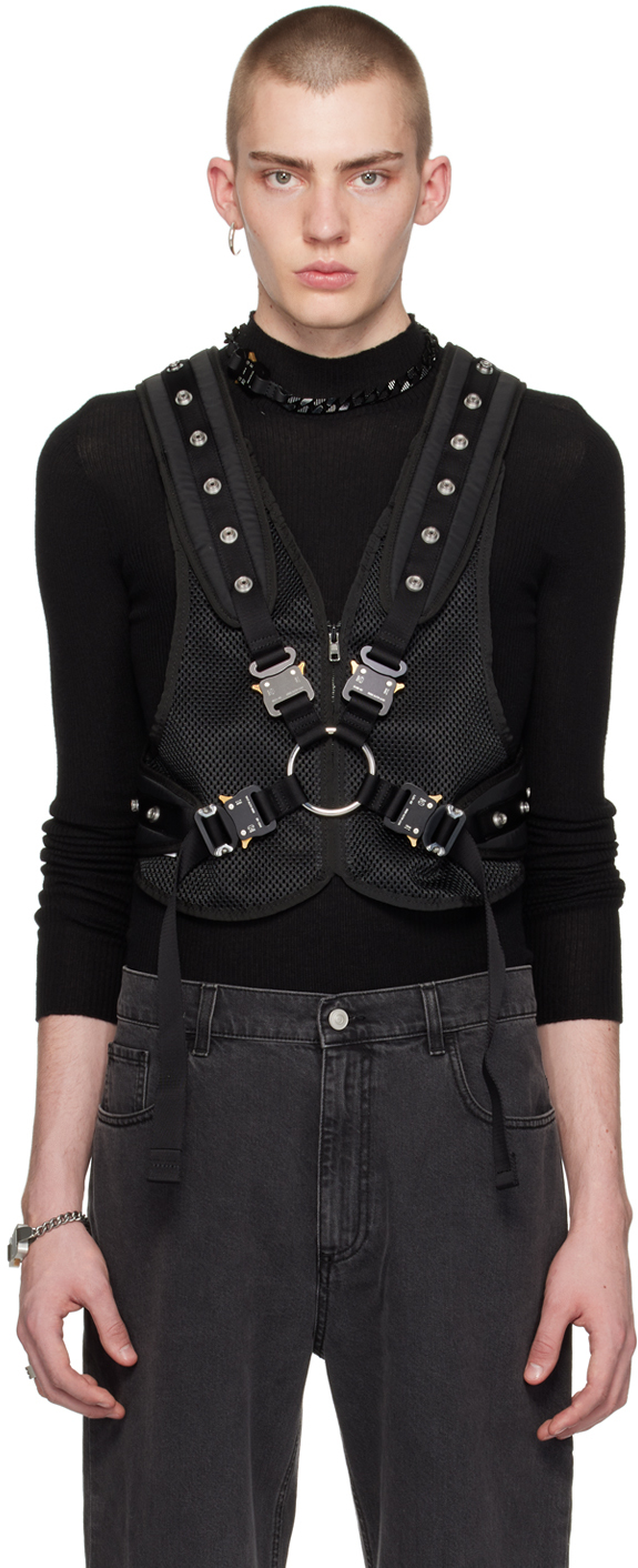 Shop Alyx Black Harness Vest In Blk0001 Black