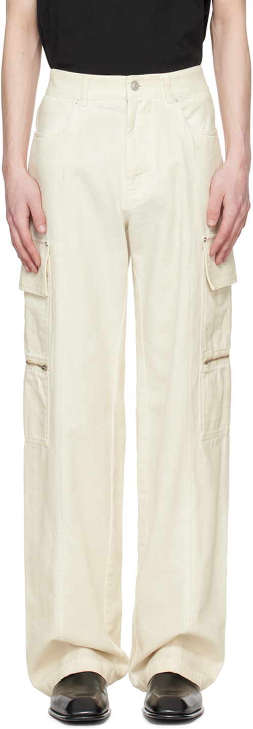 Shop Alyx Off-white Skater Cargo Pants In Beg0014 Light Tan