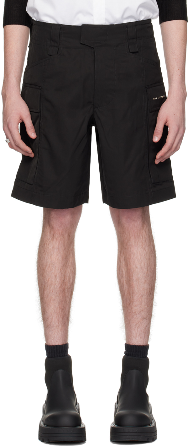 Shop Alyx Black Tactical Shorts In Blk0001 Black