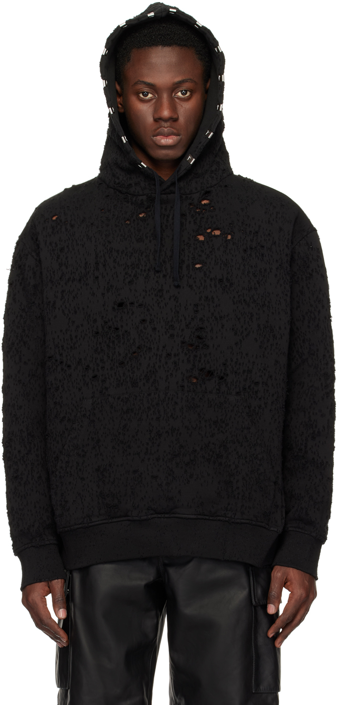 Black Multi Lightercap Hoodie by 1017 ALYX 9SM on Sale