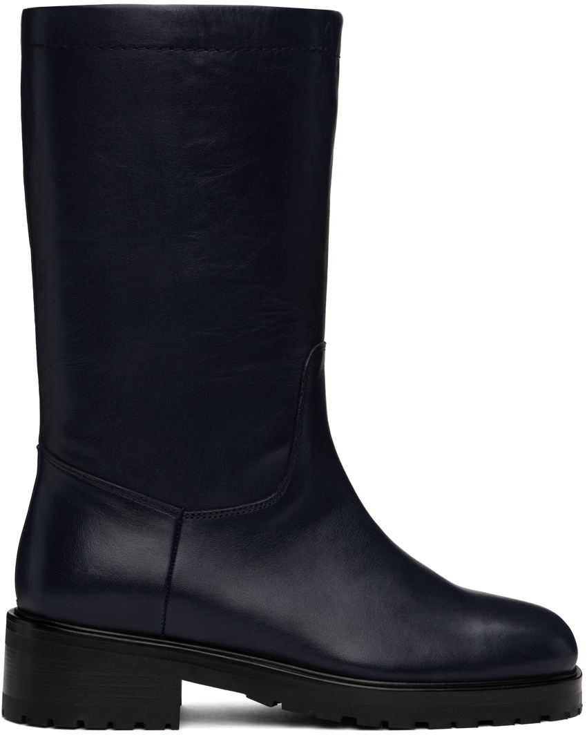 Black Belmont Boots