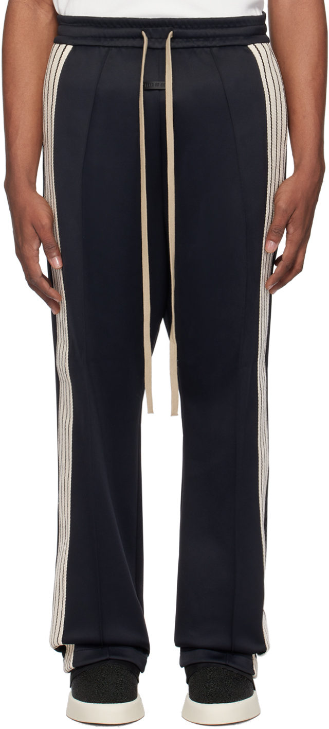 Shop Fear Of God Black Relaxed-fit Sweatpants