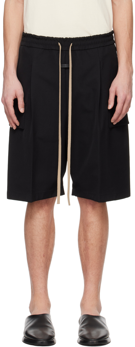 FEAR OF GOD STATE 黒ショートパンツ ESSENTIALS ショートパンツ FEAR OF GOD - メルカリ